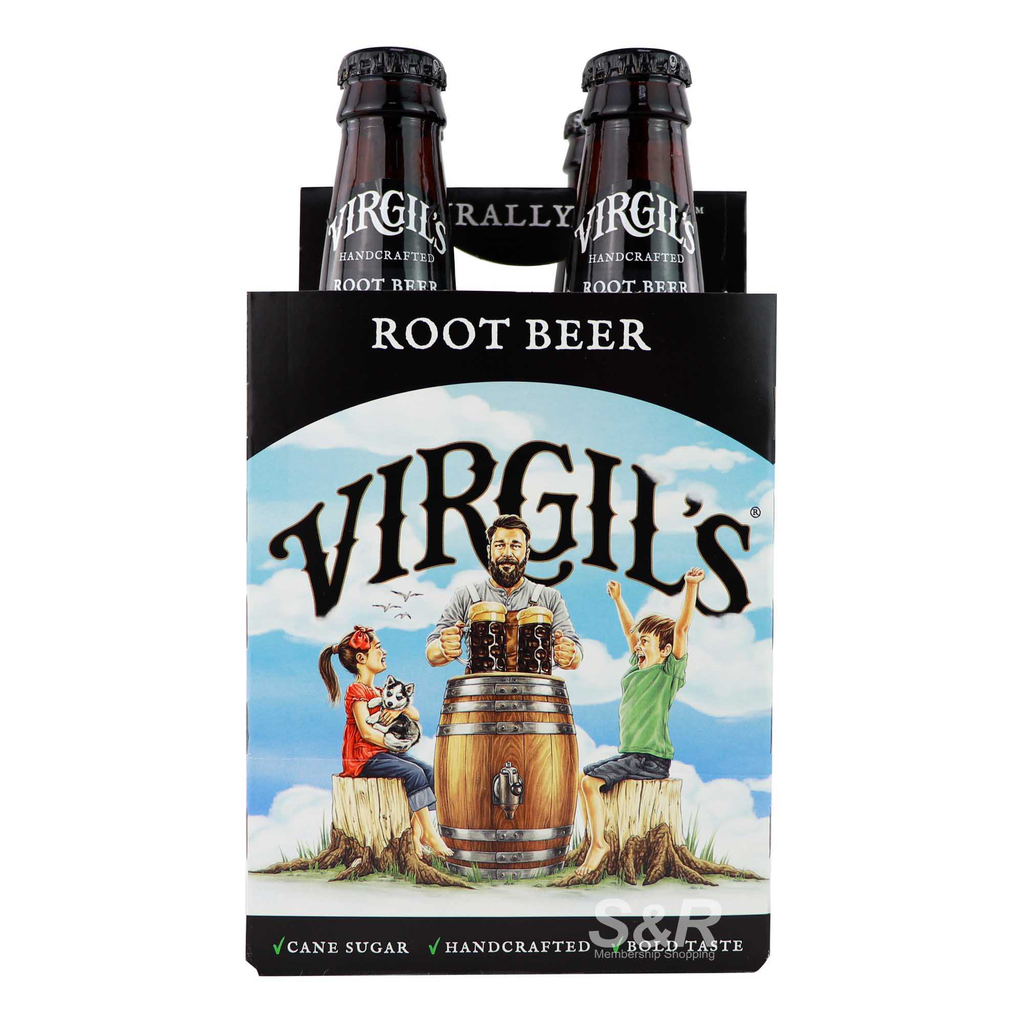 Virgil's Handcrafted Root Beer 4pcs
